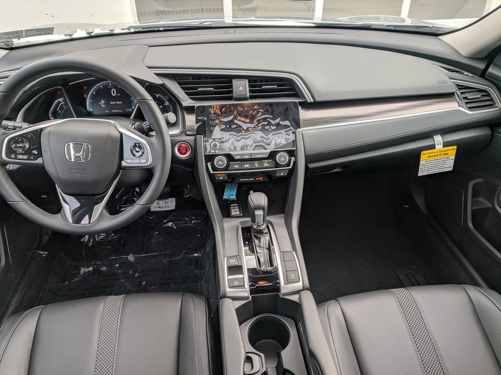 New 2020 Honda Civic Sedan EX-L in Lunar Silver Metallic | Greensburg