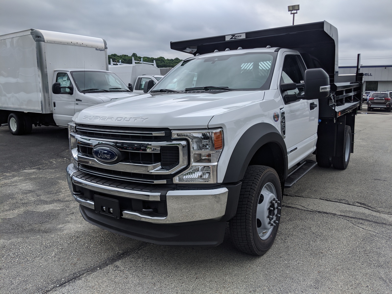 New 2020 Ford Super Duty F550 DRW Chassis Cab XL in Oxford White