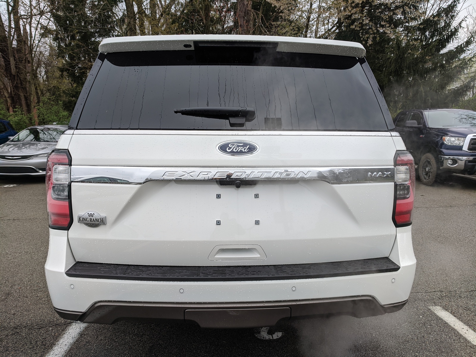 New 2020 Ford Expedition Max King Ranch in Star White Metallic Tri-Coat ...