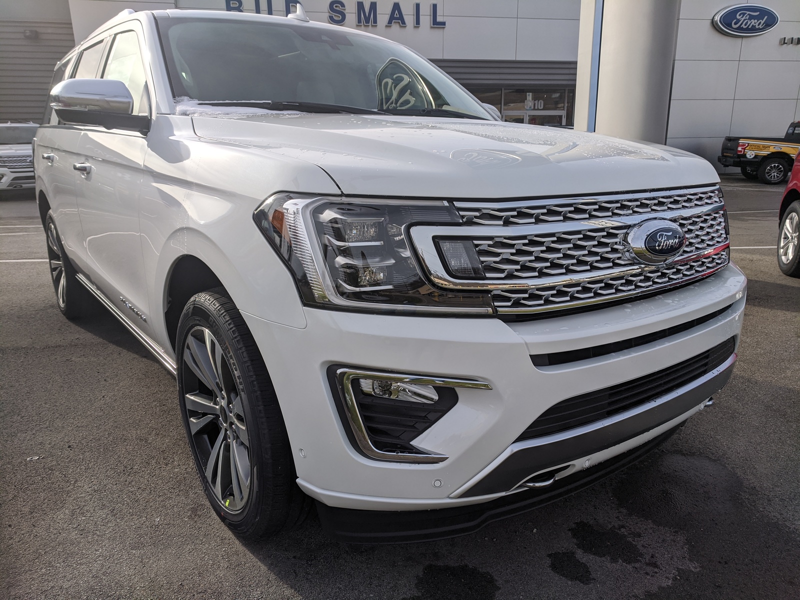 New 2020 Ford Expedition Platinum in Star White Metallic Tri-Coat ...