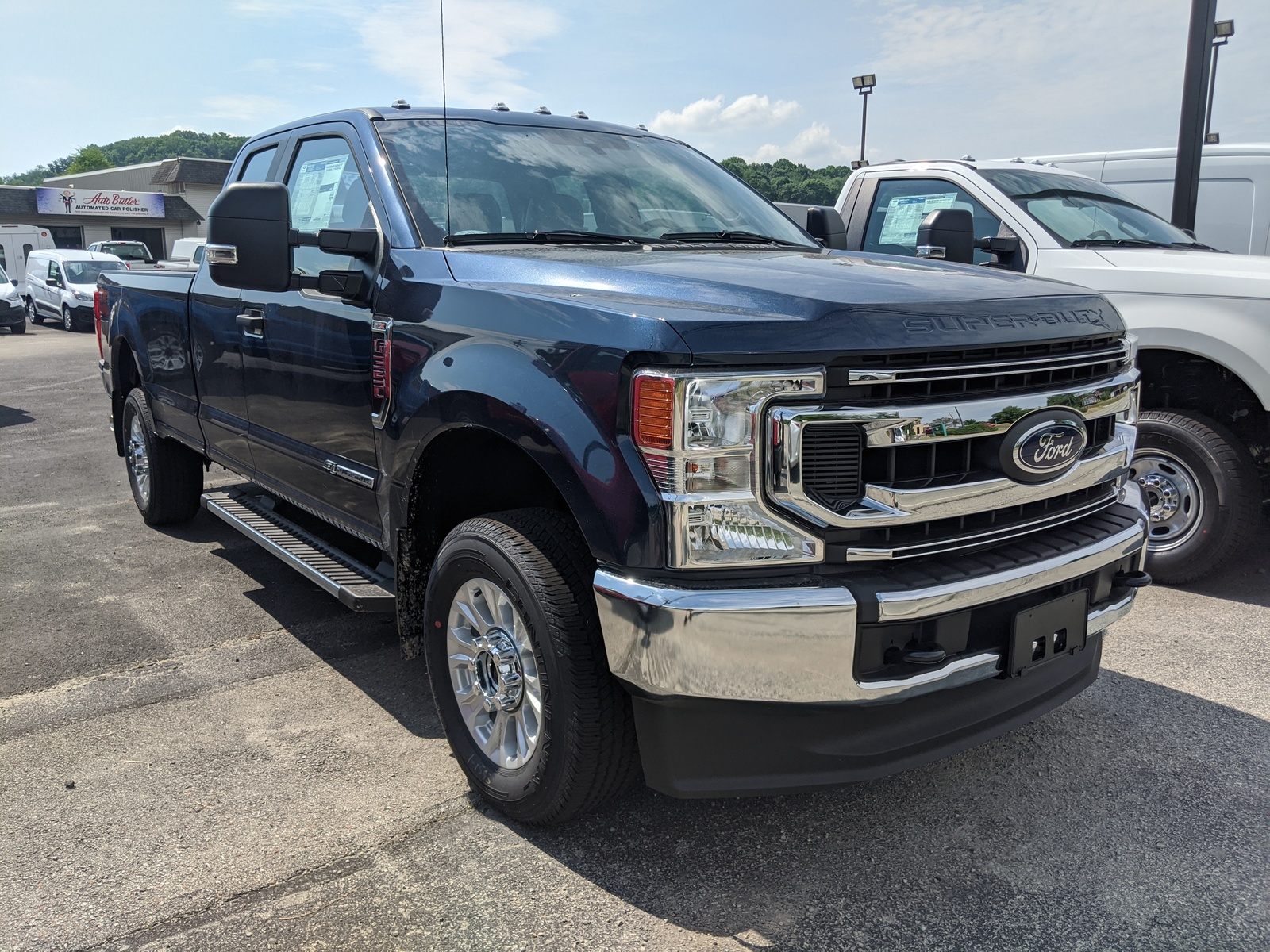 New 2020 Ford Super Duty F-350 SRW Pickup XL in Blue Jeans Metallic ...