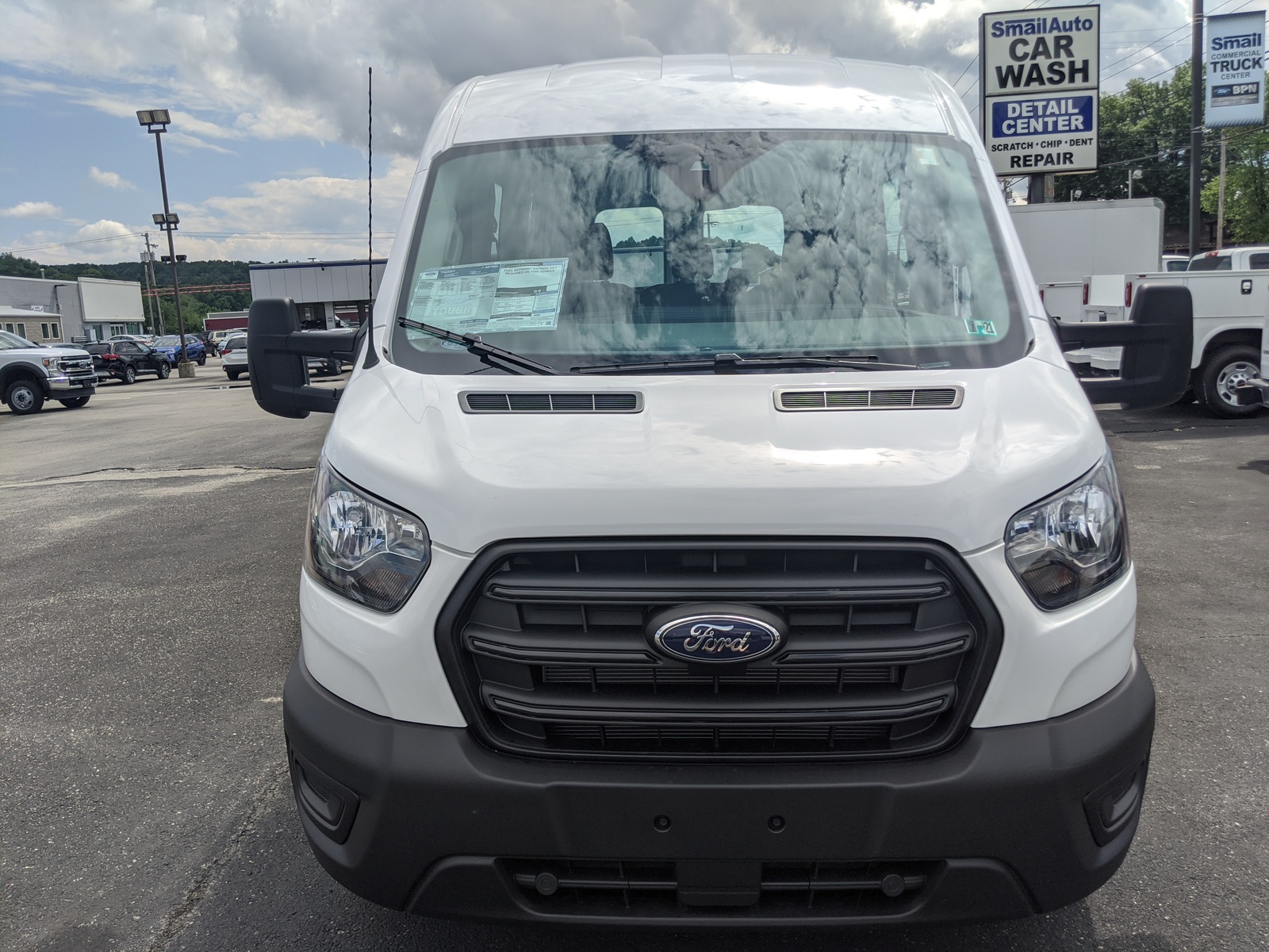 New 2020 Ford Transit Crew Van T250 in Oxford White | Greensburg, PA ...