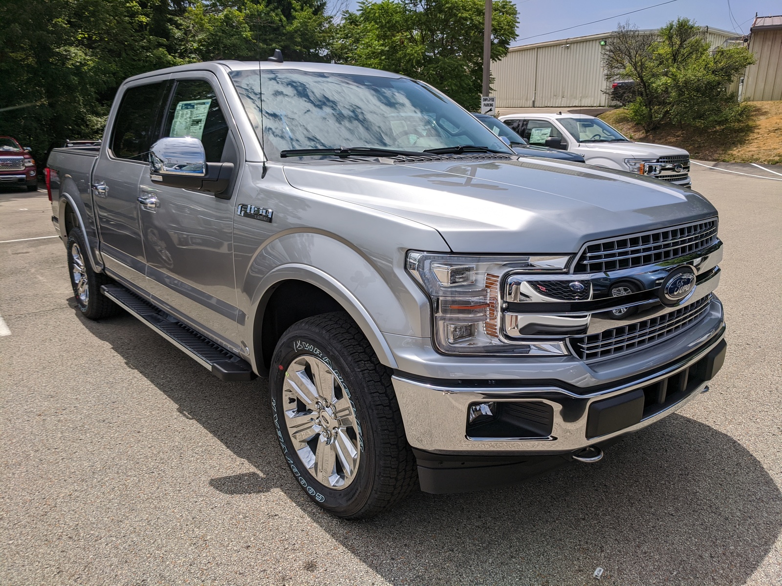 New 2020 Ford F-150 LARIAT in Iconic Silver Metallic | Greensburg, PA