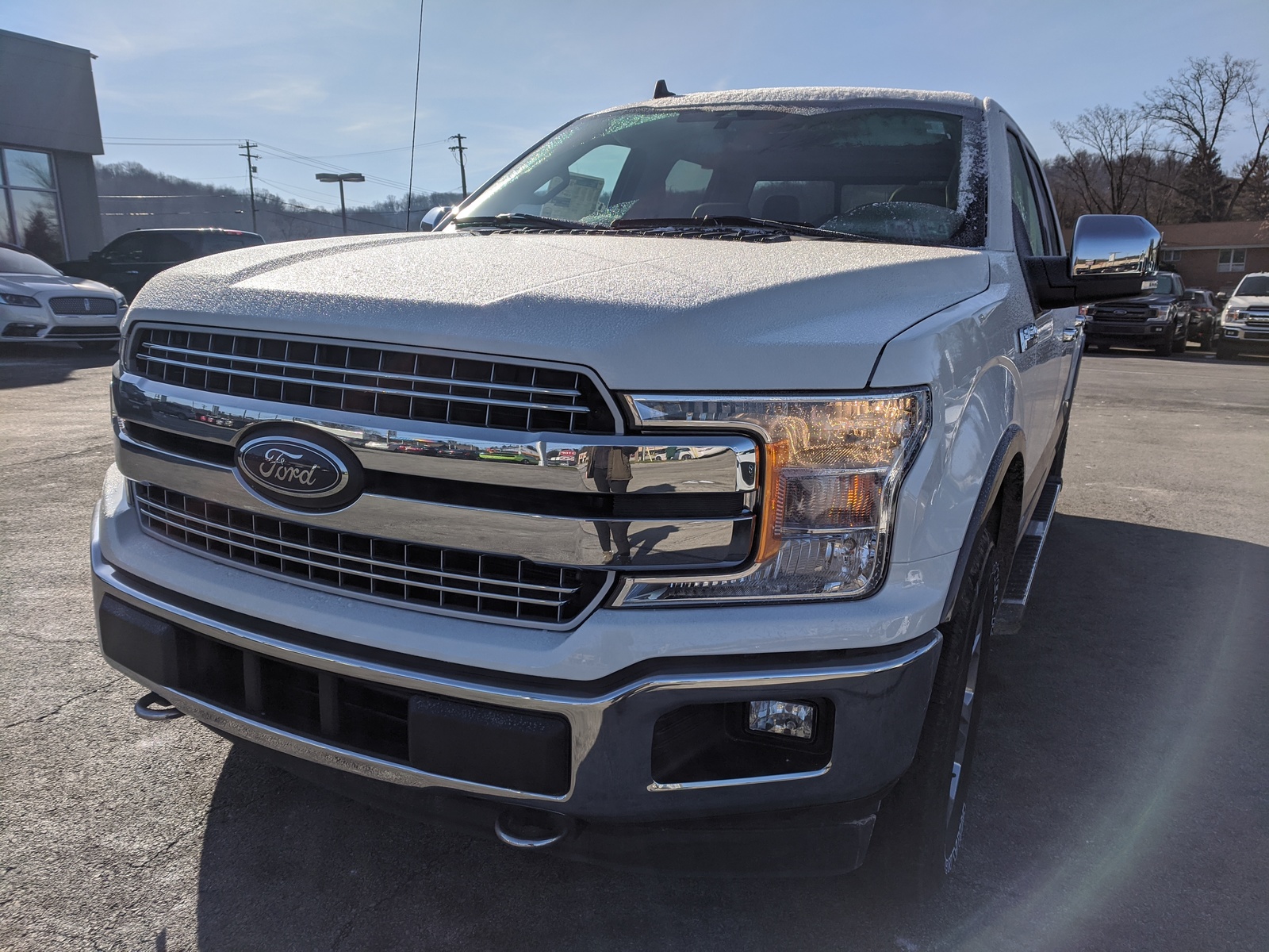 New 2020 Ford F-150 Lariat In Star White Metallic Tri-coat 