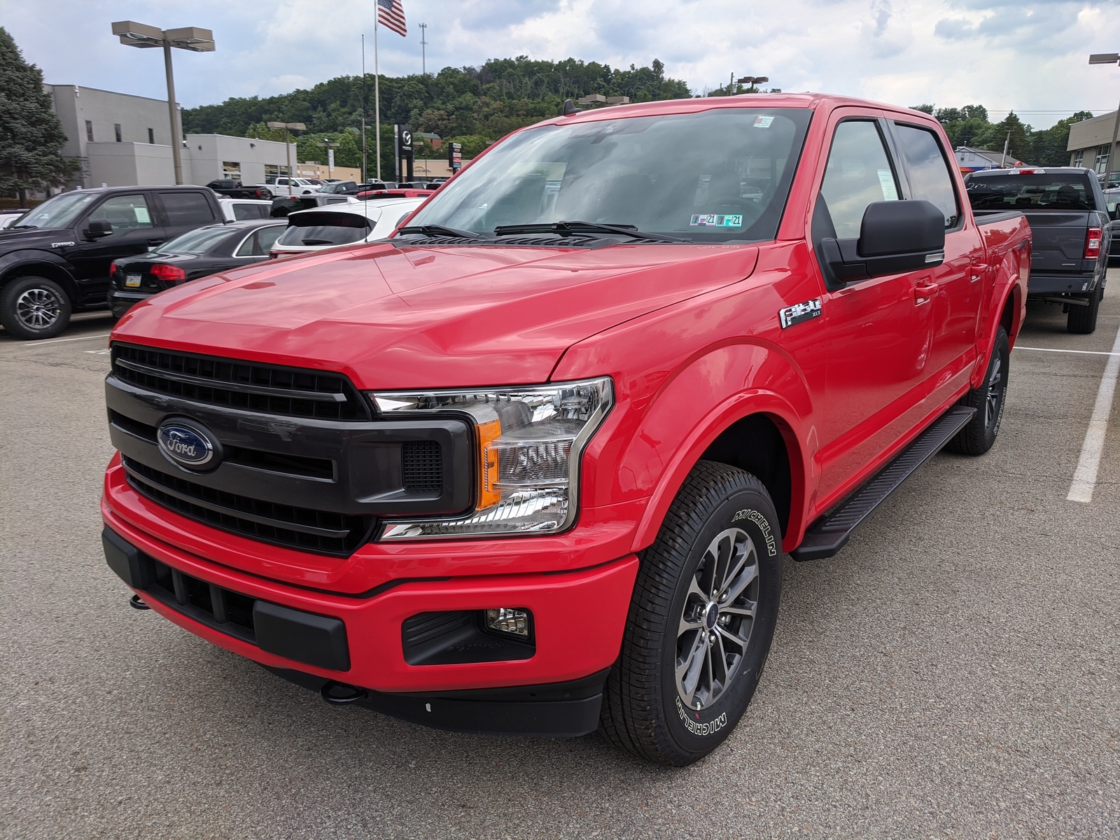 New 2020 Ford F-150 XLT in Race Red | Greensburg, PA | #F03479