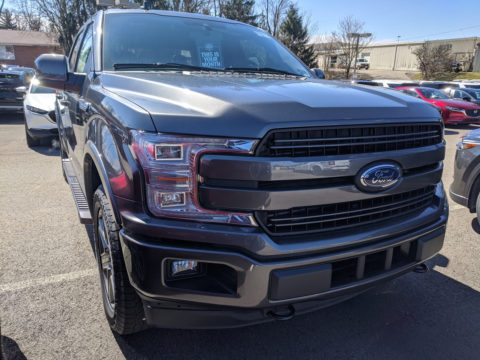 New 2020 Ford F-150 LARIAT in Magnetic Metallic | Greensburg, PA | #F03303