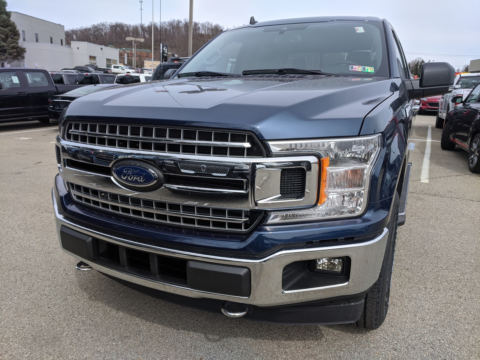 New 2020 Ford F-150 XLT in Blue Jeans Metallic | Greensburg, PA | #F03418