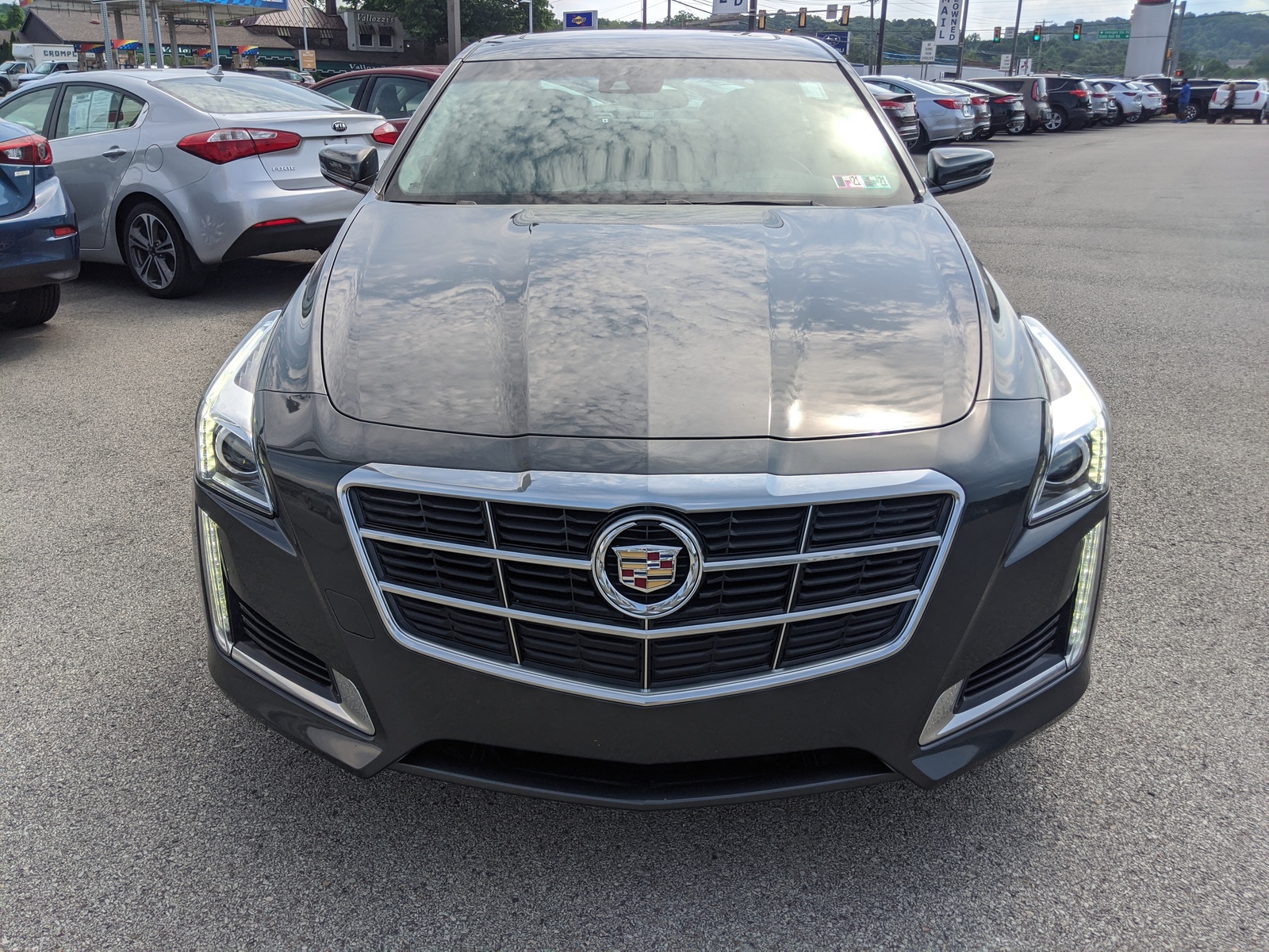 Pre-Owned 2014 Cadillac CTS Sedan Luxury AWD in Phantom Gray Metallic