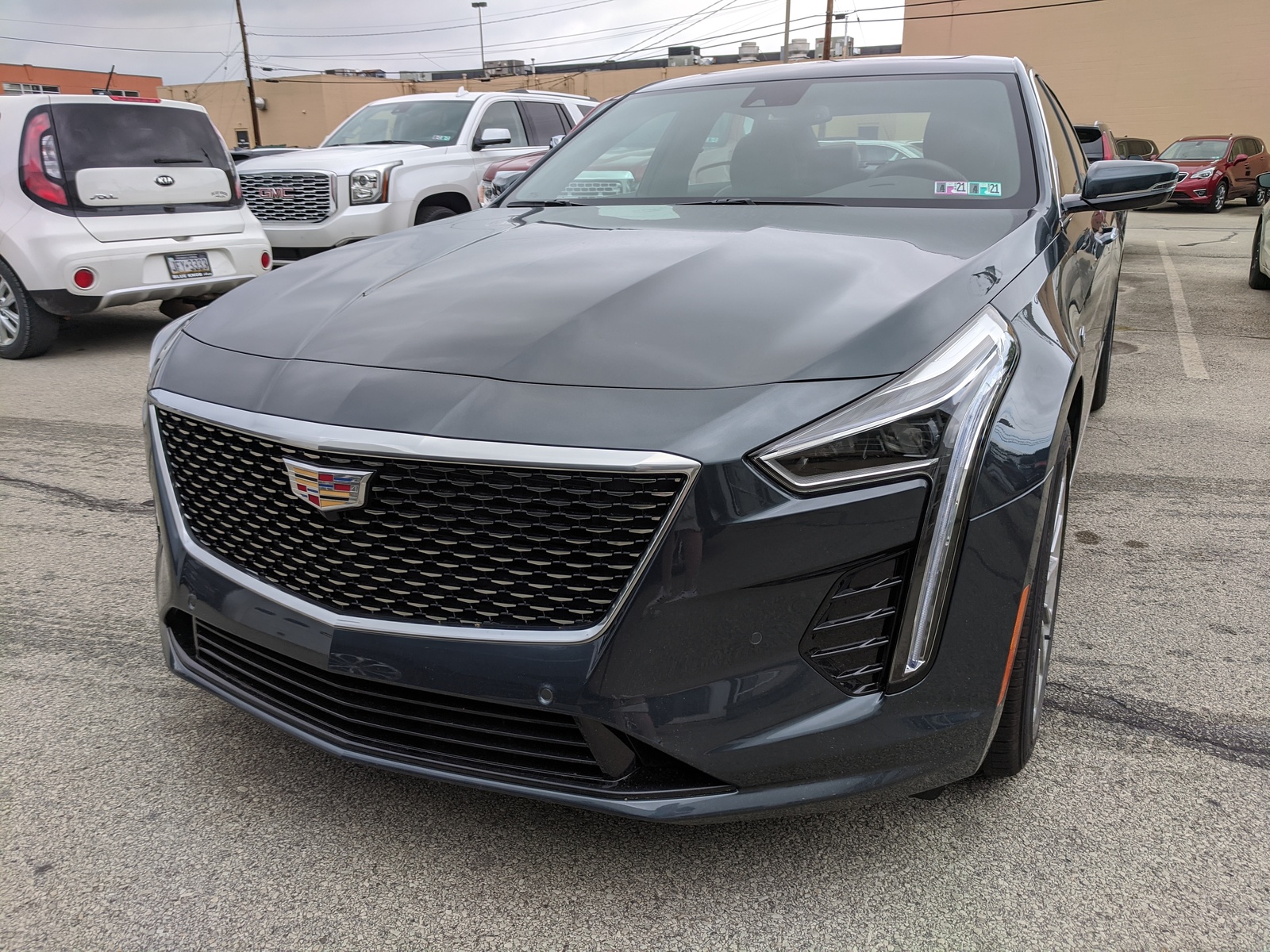 New 2020 Cadillac CT6 Luxury in SHADOW METALLIC | Greensburg, PA | #C00566