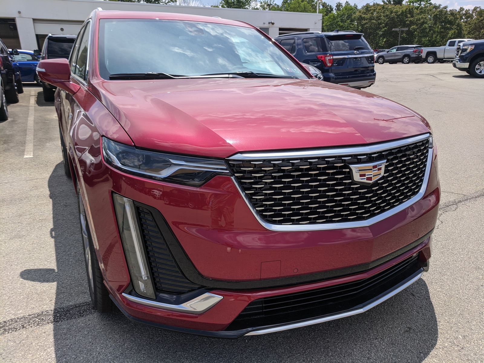 New 2020 Cadillac Xt6 Awd Premium Luxury In Red Horizon Tintcoat 