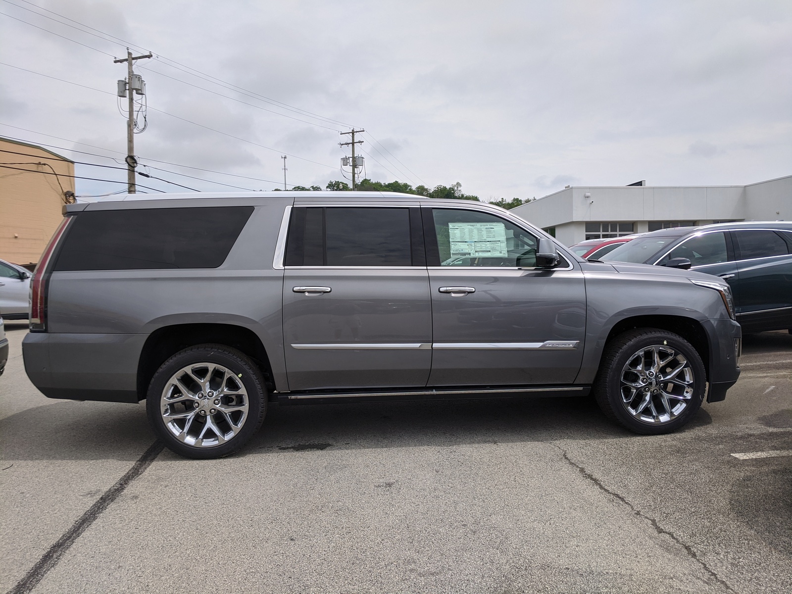 New 2020 Cadillac Escalade ESV Platinum in SATIN STEEL METALLIC ...