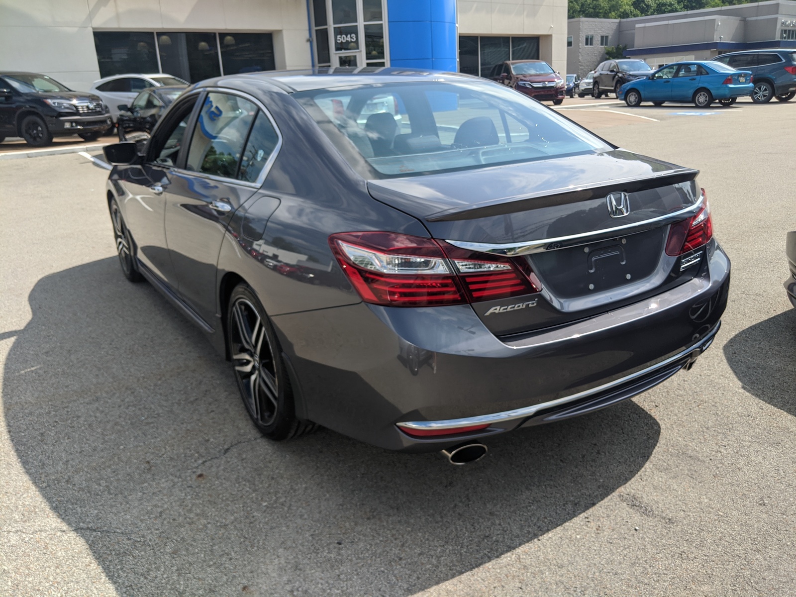 Certified Pre-Owned 2017 Honda Accord Sedan Sport SE in Modern Steel ...