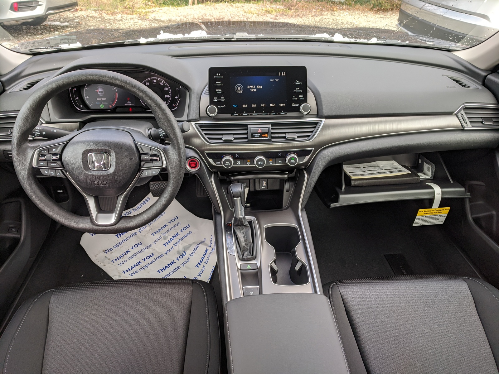 2020 Honda Accord Lx Interior