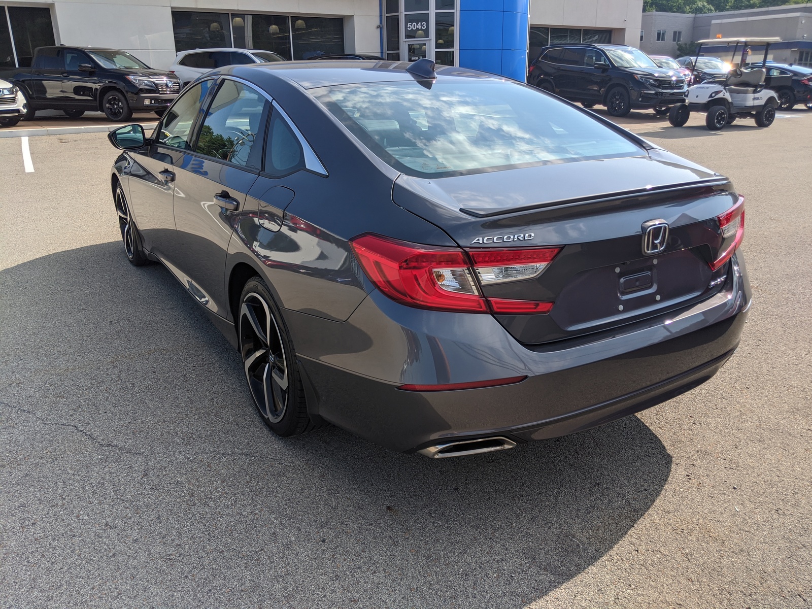 Certified Pre-Owned 2018 Honda Accord Sedan Sport 1.5T in Modern Steel ...