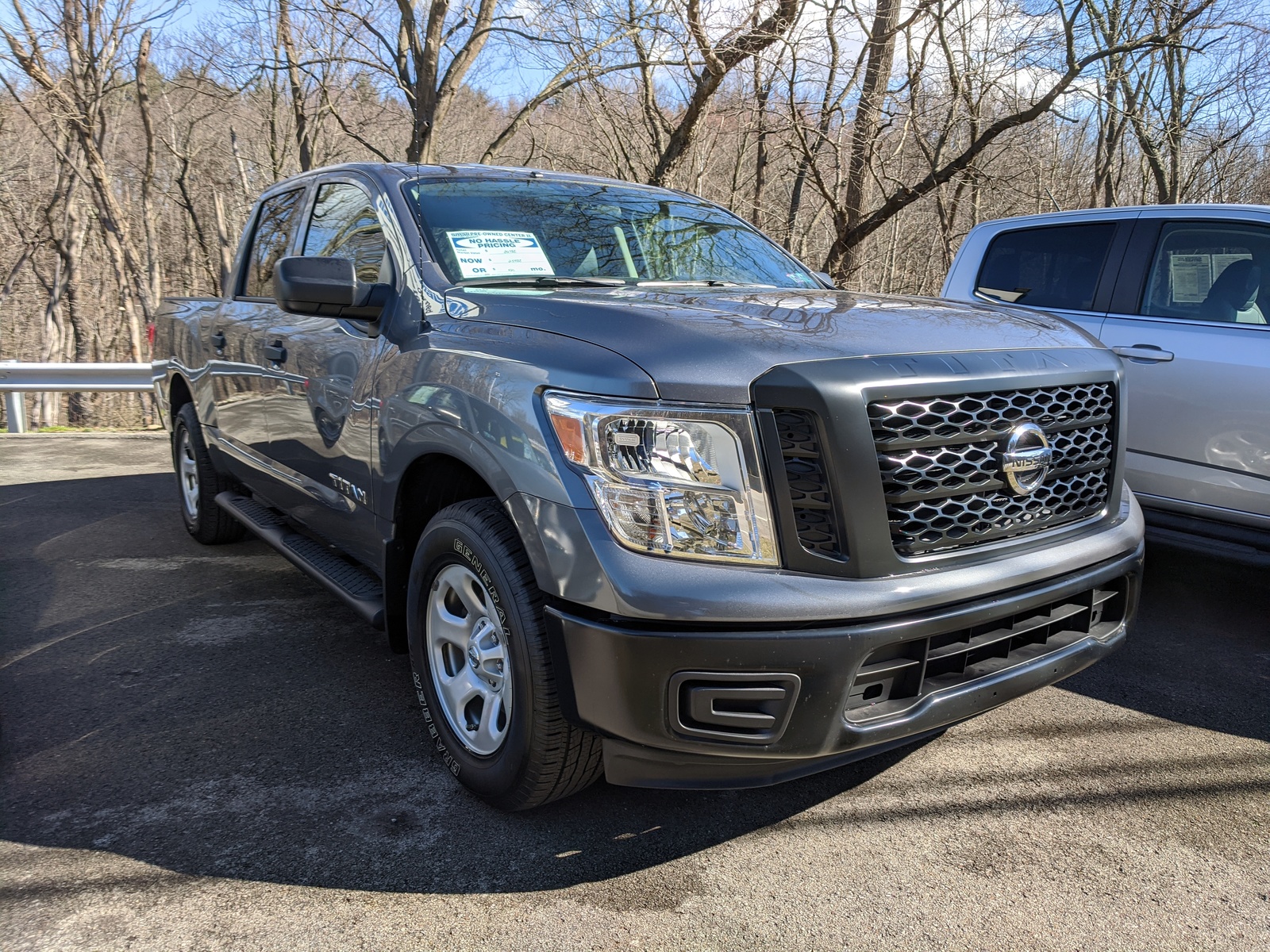 Pre-Owned 2017 Nissan Titan S in Gun Metallic | Greensburg, PA | #H07745A