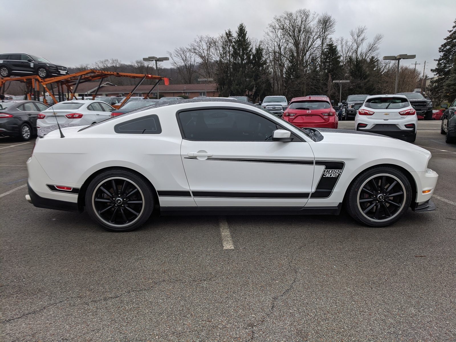 Pre-Owned 2012 Ford Mustang Boss 302 in Performance White | Greensburg ...