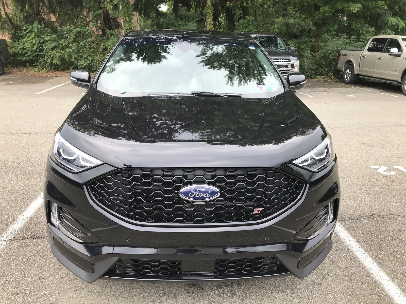 New 2020 Ford Edge ST in Agate Black | Greensburg, PA | #F03492