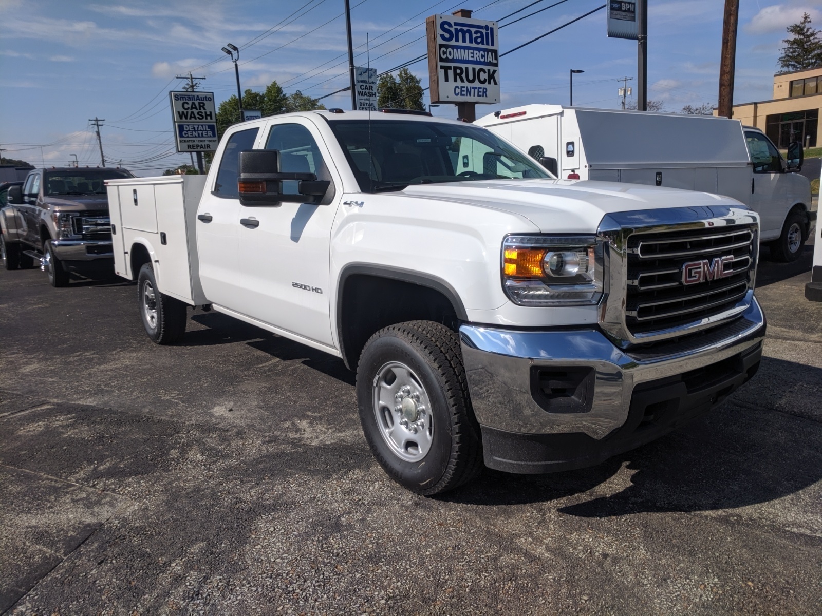 New 2019 GMC Sierra 2500HD in SUMMIT WHITE | Greensburg, PA | #G02307