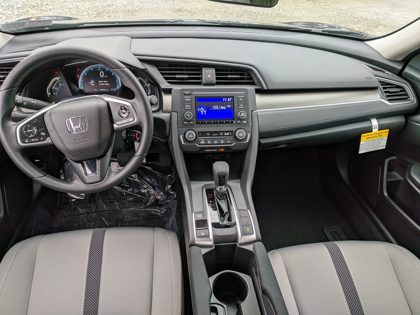 2020 Honda Civic Lx Interior