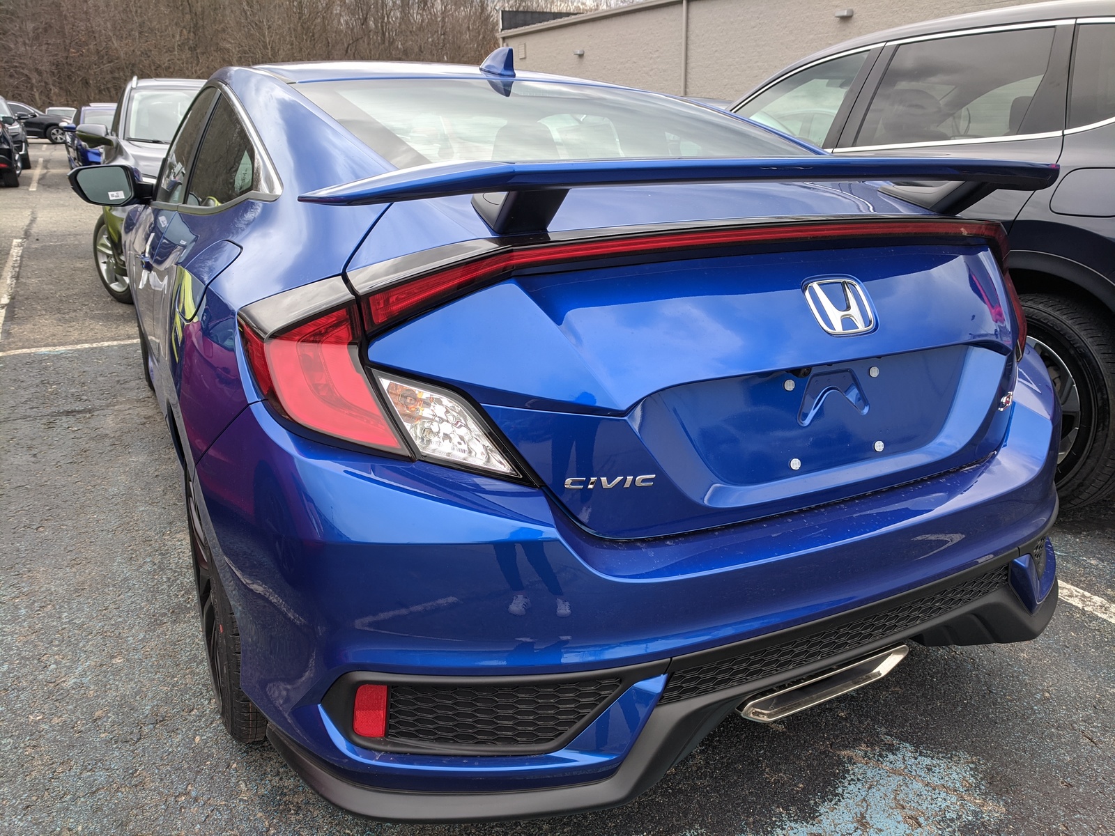 New 2020 Honda Civic Si Coupe in Aegean Blue Metallic | Greensburg, PA ...