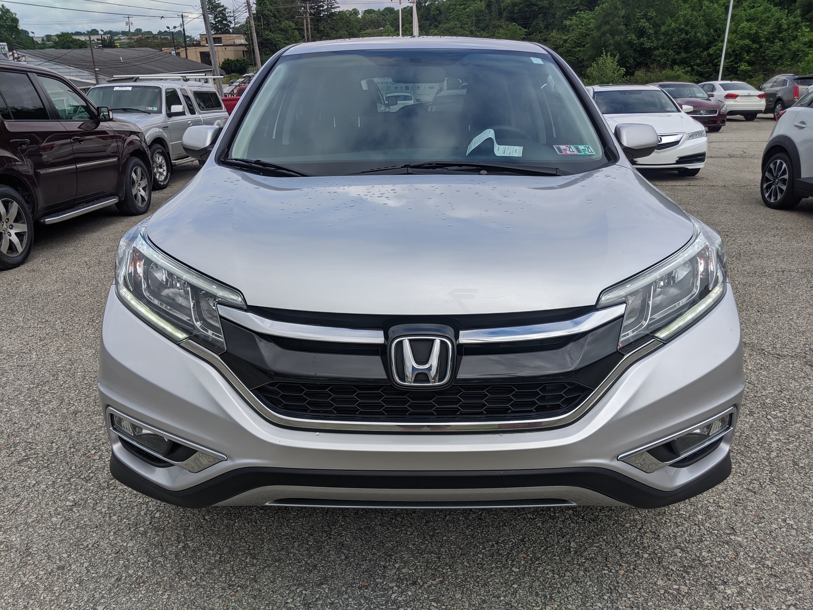 Pre-Owned 2016 Honda CR-V EX in Alabaster Silver Metallic | Greensburg ...