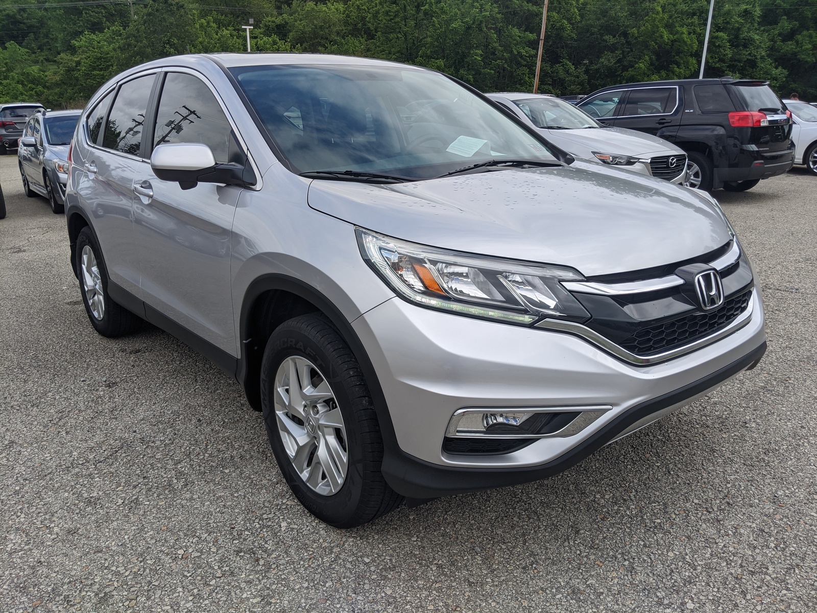 PreOwned 2016 Honda CRV EX in Alabaster Silver Metallic Greensburg