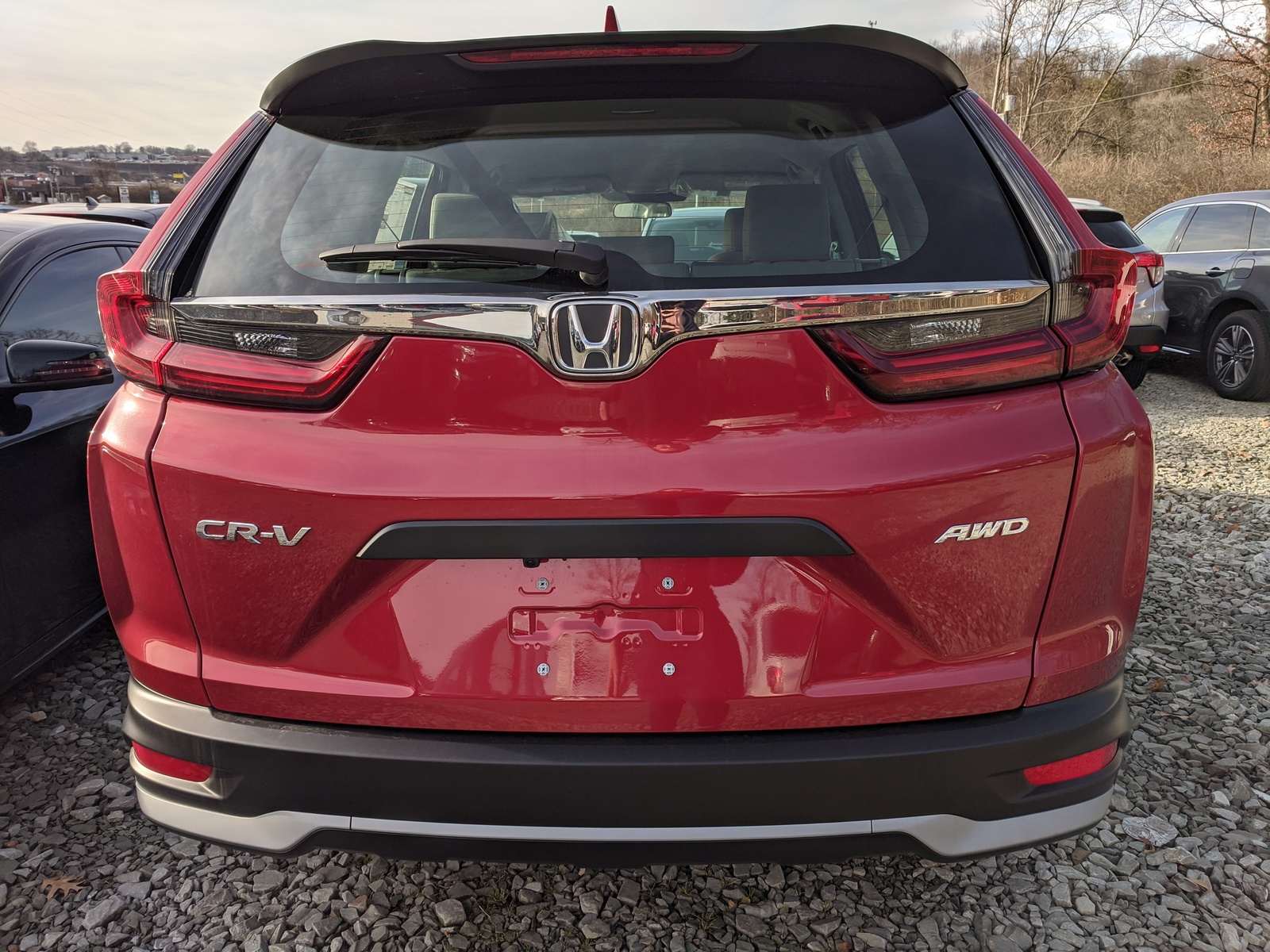 New 2020 Honda Cr V Lx In Radiant Red Metallic Greensburg Pa H07599 8762