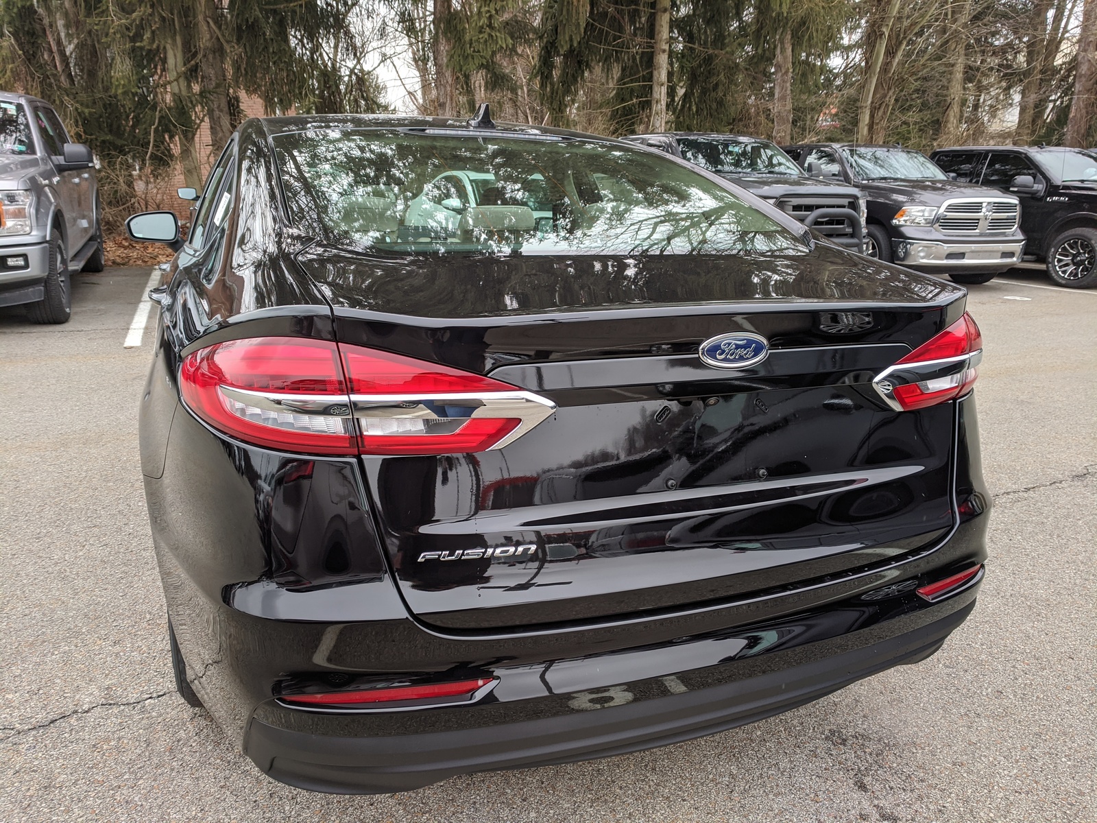 New 2020 Ford Fusion S in Agate Black Metallic | Greensburg, PA | #F03346