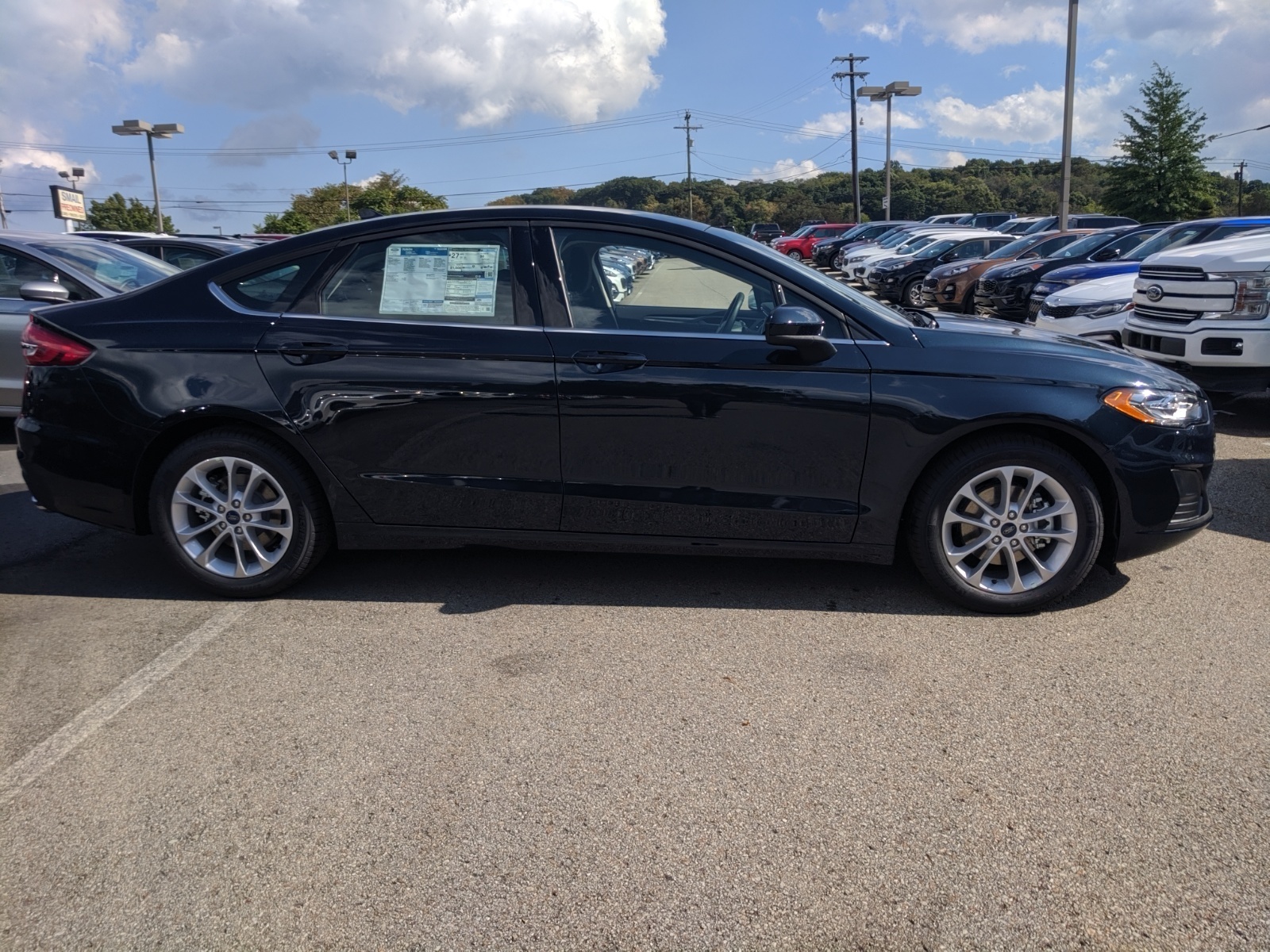 New 2020 Ford Fusion SE in Alto Blue Metallic Tinted Clearcoat ...