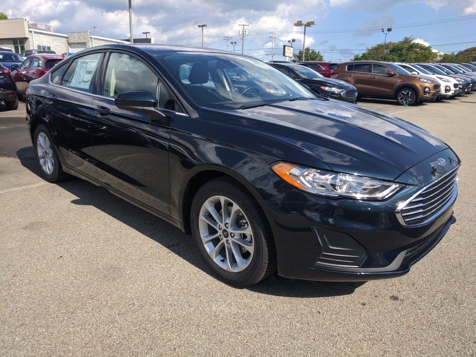 New 2020 Ford Fusion SE in Alto Blue Metallic Tinted Clearcoat ...