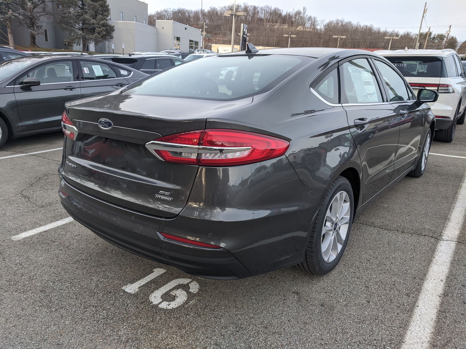 New 2020 Ford Fusion Hybrid SE in Magnetic Metallic | Greensburg, PA ...