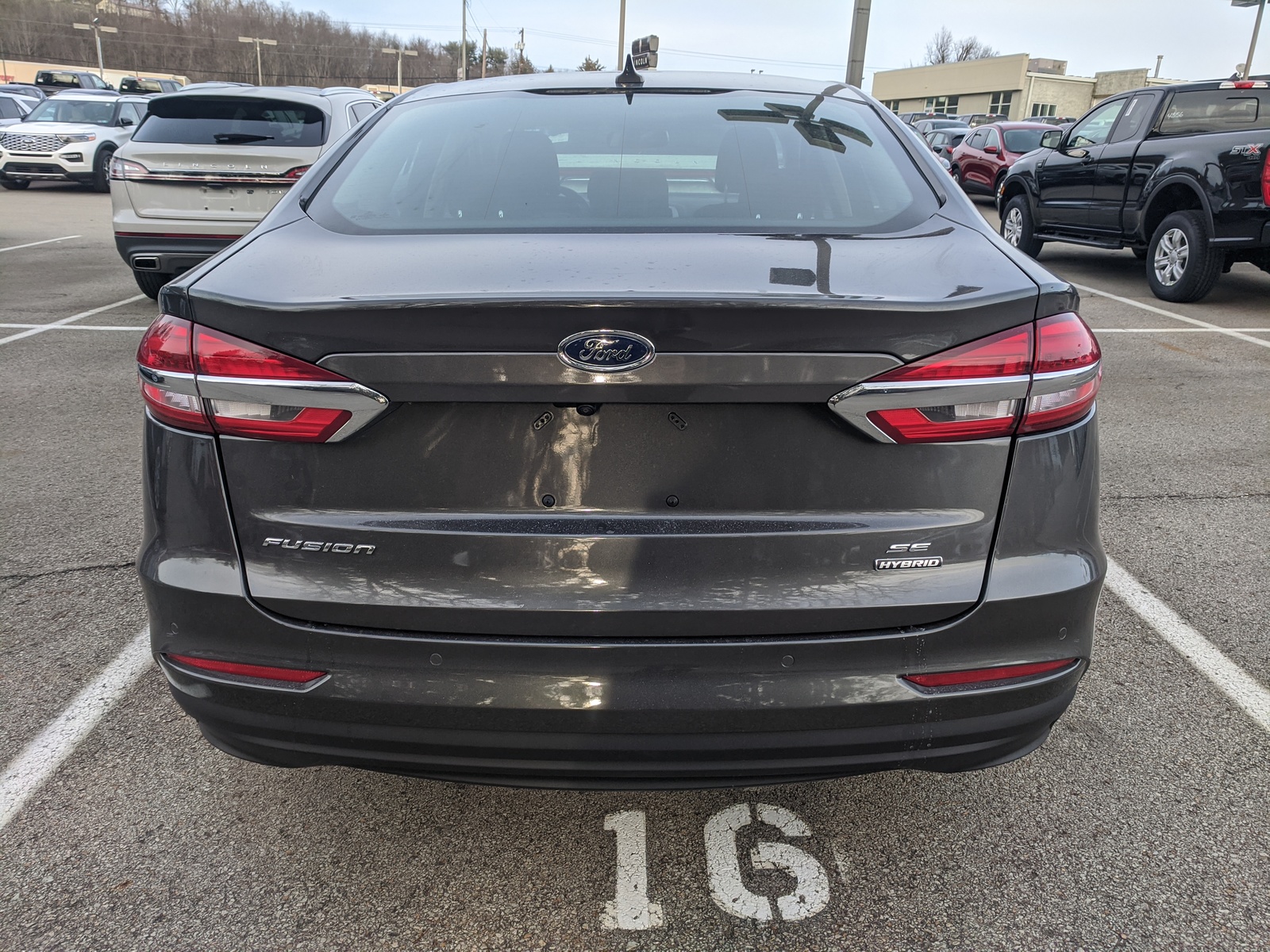 New 2020 Ford Fusion Hybrid SE in Magnetic Metallic | Greensburg, PA ...