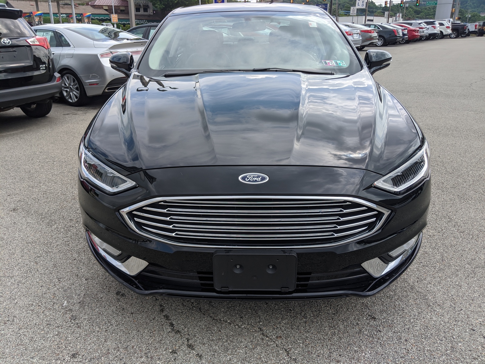 Certified Pre-Owned 2017 Ford Fusion SE in Shadow Black | Greensburg ...