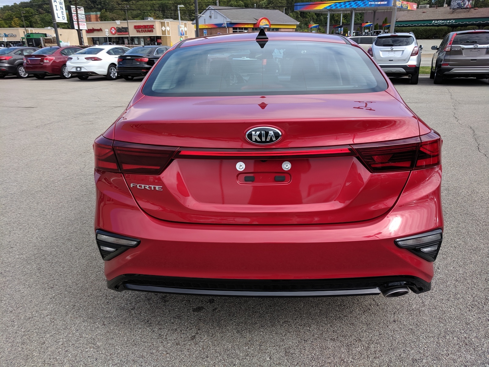 New 2020 Kia Forte LXS in Currant Red | Greensburg, PA | #K04028