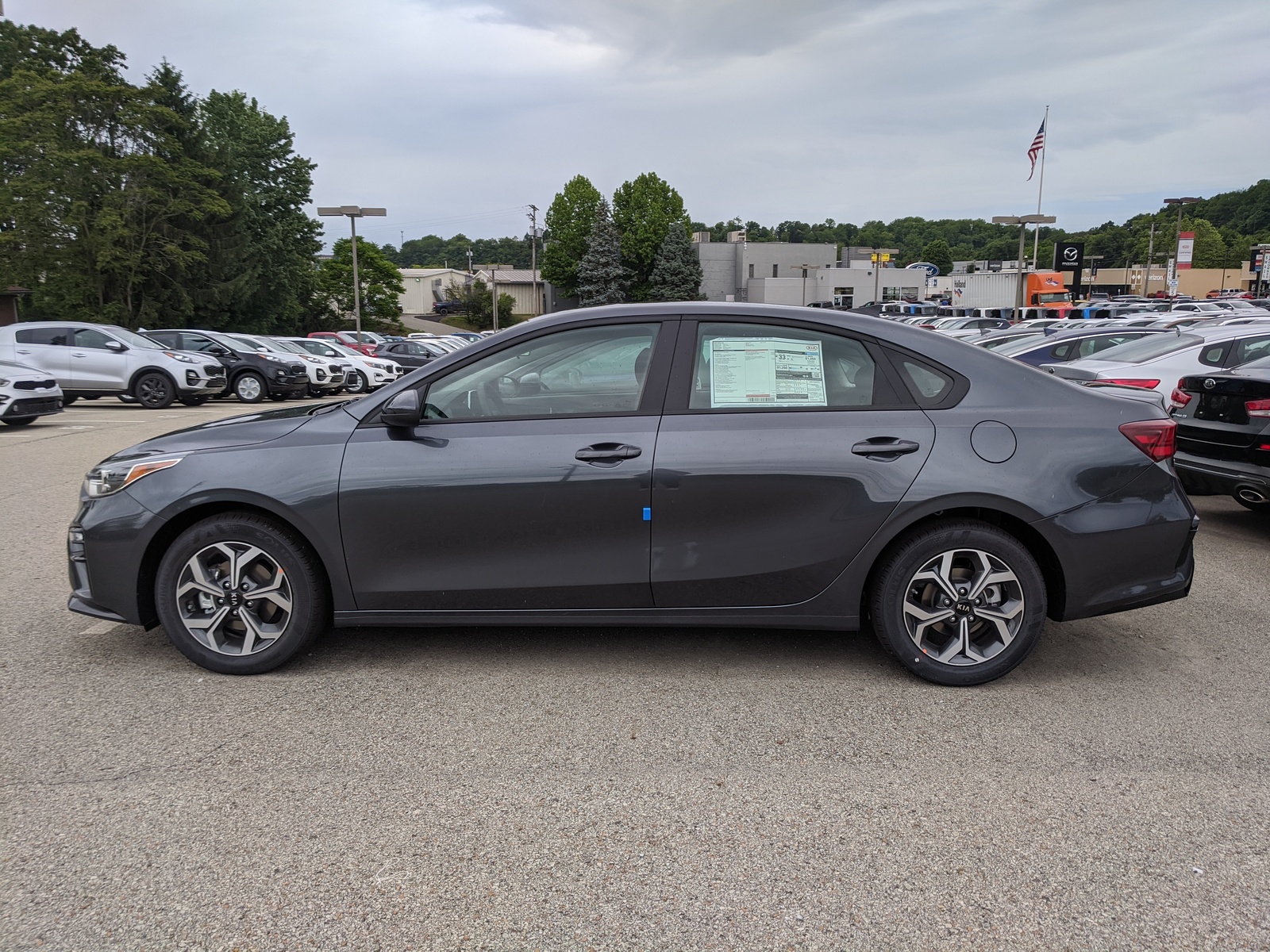 New 2020 Kia Forte LXS in Gravity Grey | Greensburg, PA | #K03875