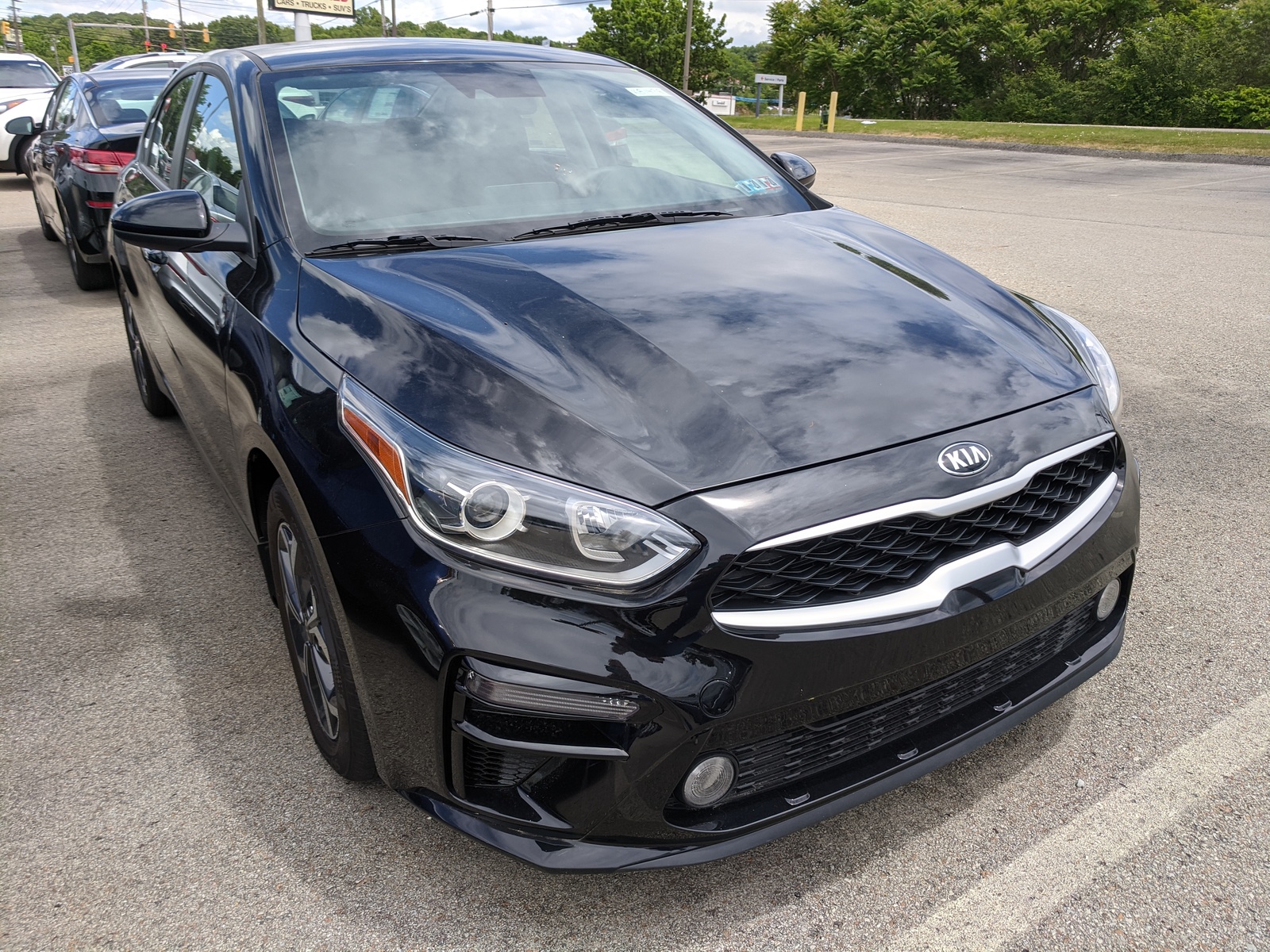 New 2020 Kia Forte LXS In Aurora Black | Greensburg, PA | #K04026