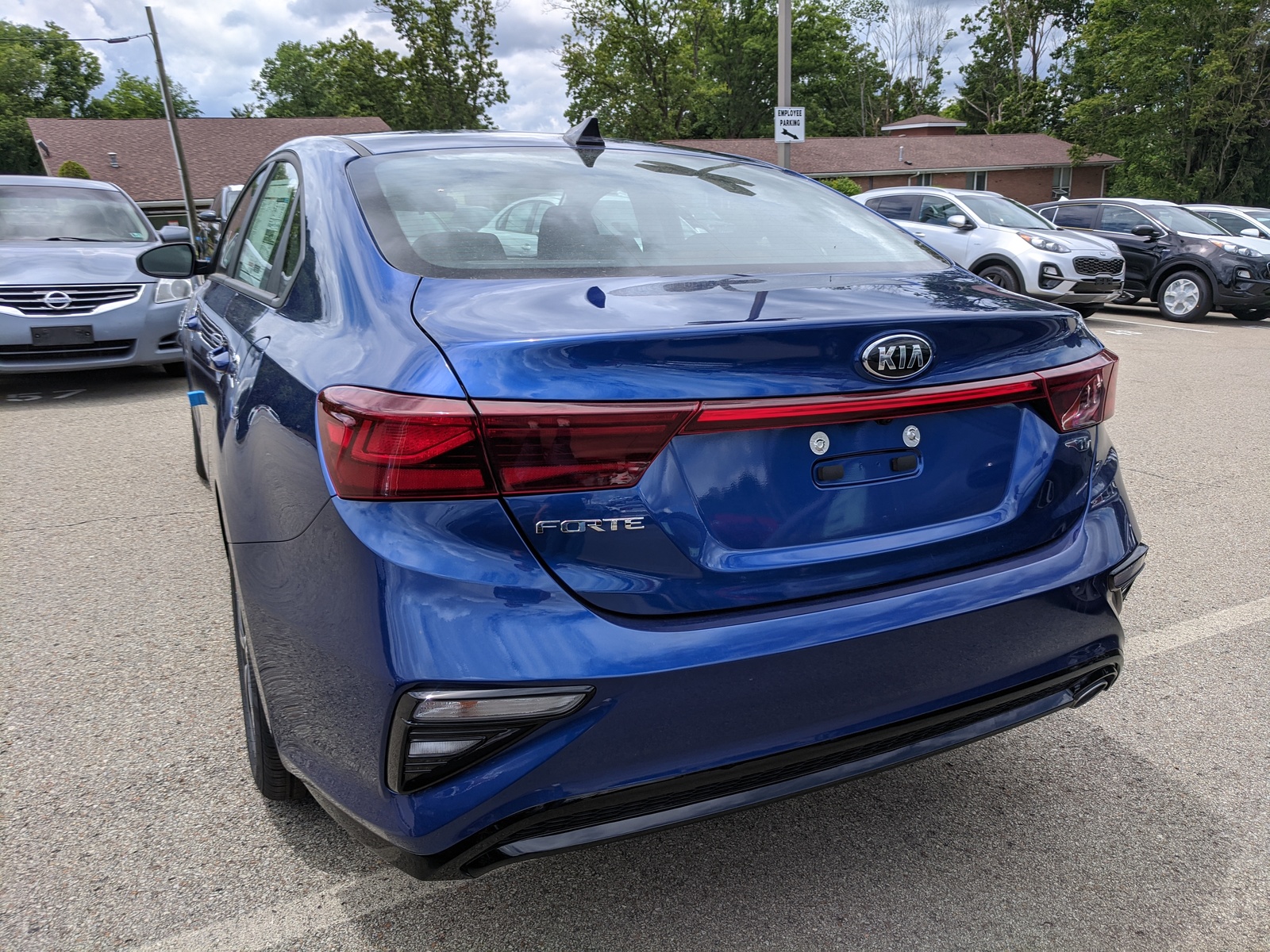 New 2020 Kia Forte LXS in Deep Sea Blue | Greensburg, PA | #K03816