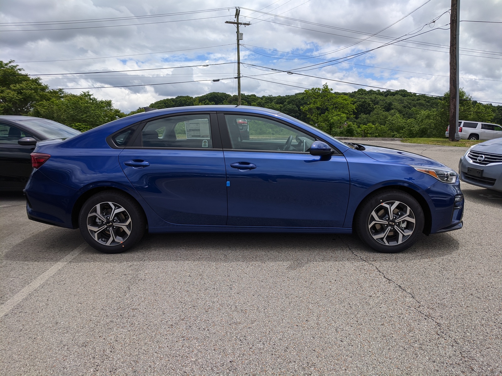 New 2020 Kia Forte LXS in Deep Sea Blue | Greensburg, PA | #K03816