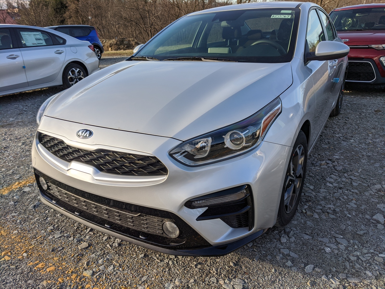 New 2020 Kia Forte LXS in Silky Silver | Greensburg, PA | #K04099