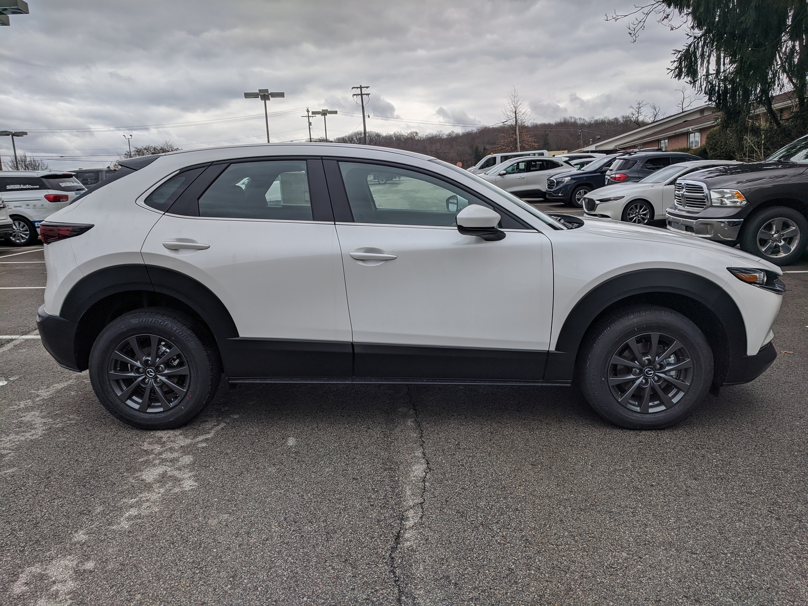 New 2020 Mazda CX-30 in SNOWFLAKE WHITE PEARL MC | Greensburg, PA | #Z80815