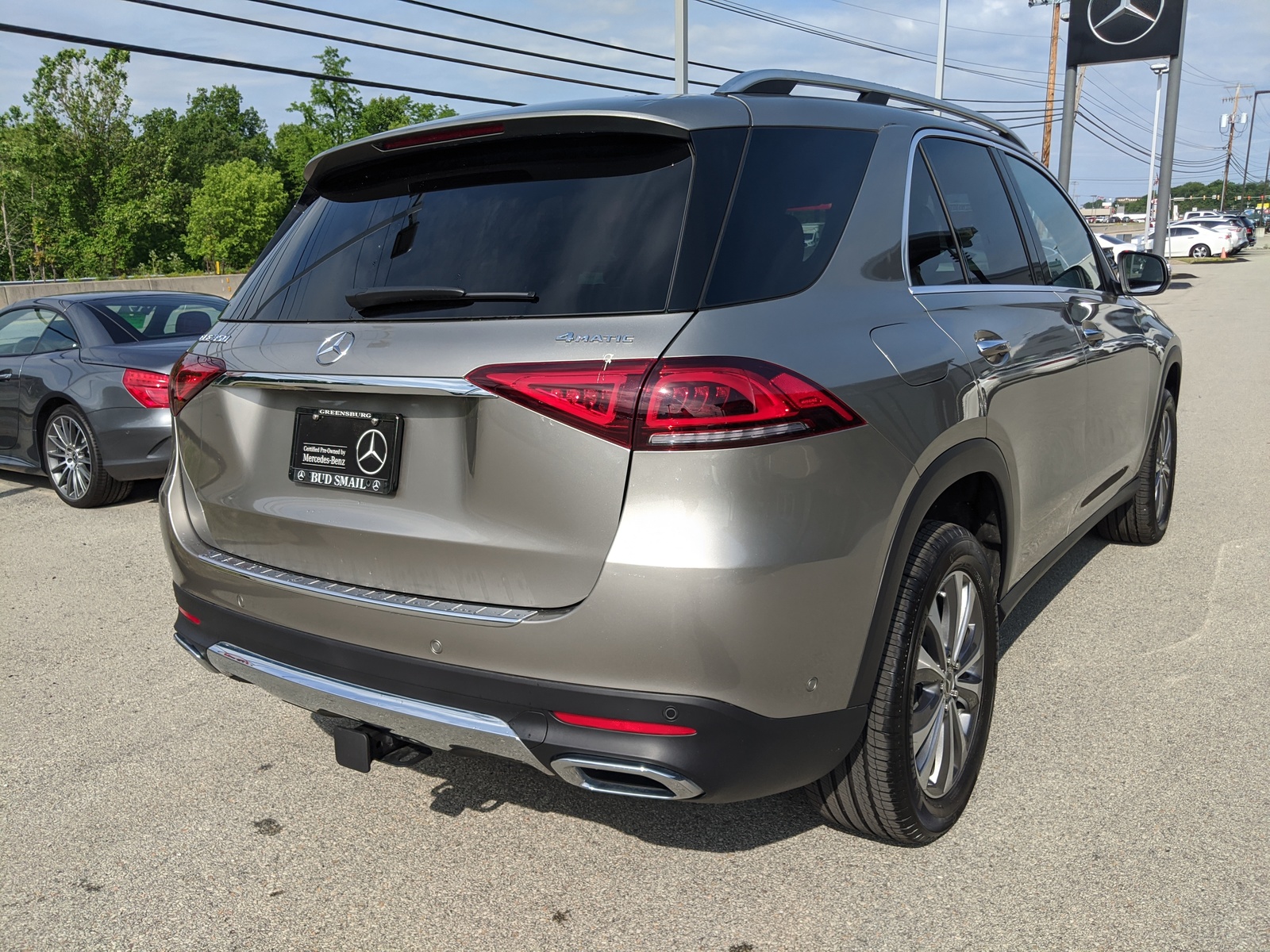 Certified Pre-Owned 2020 Mercedes-Benz GLE 350 GLE 350 in Mojave Silver ...