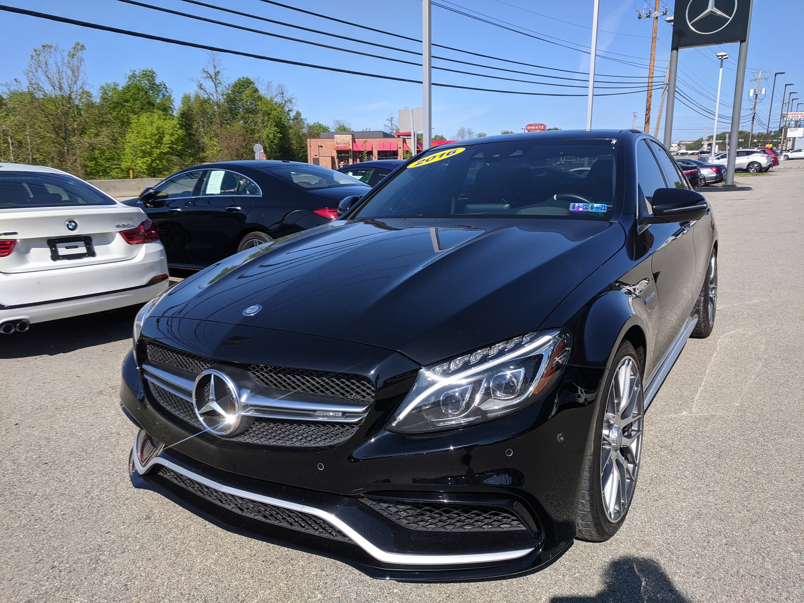 Certified Pre-Owned 2016 Mercedes-Benz AMG® C 63 AMG® C 63 S in Black ...