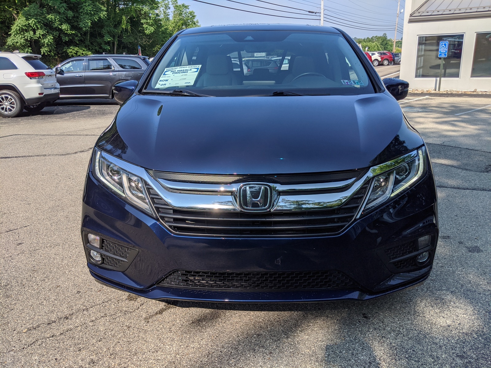 Pre-Owned 2018 Honda Odyssey EX-L in Obsidian Blue Pearl | Greensburg ...