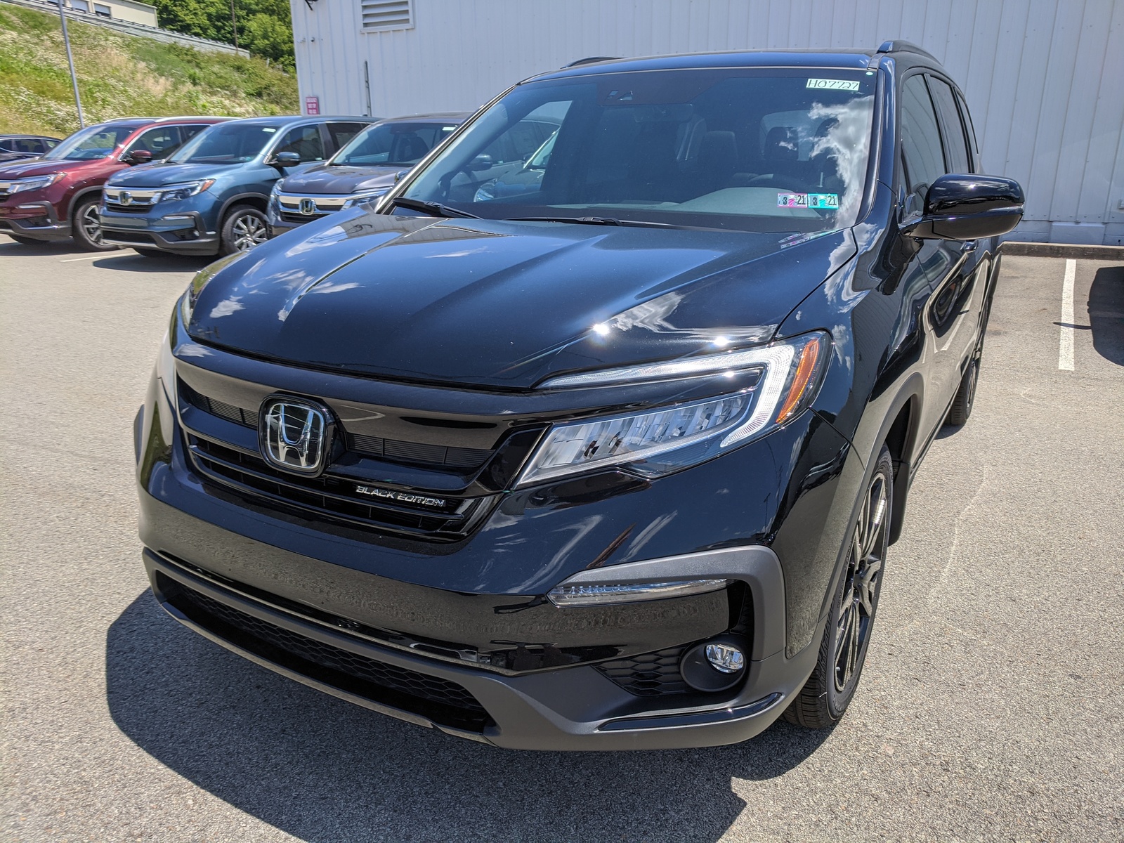 New 2020 Honda Pilot Black Edition In Crystal Black Pearl Greensburg