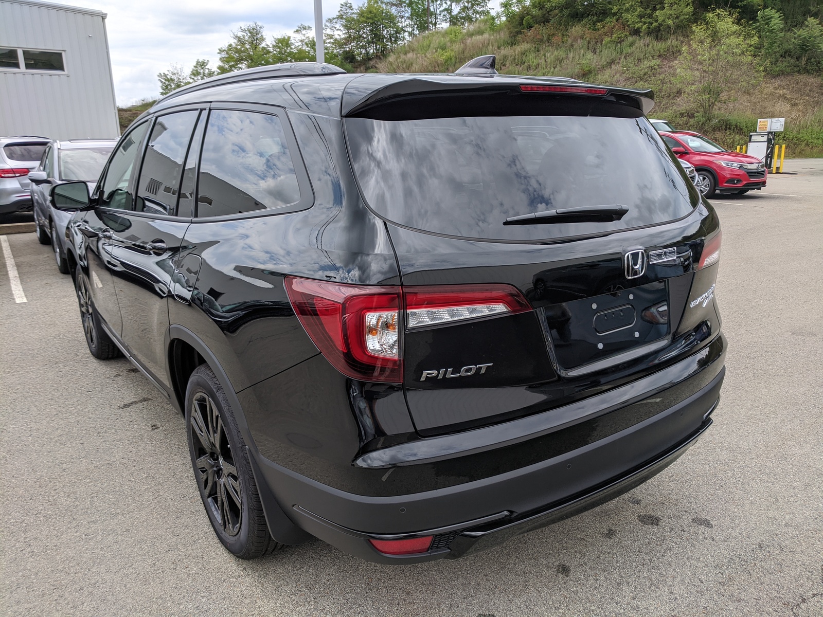 New 2021 Honda Pilot Black Edition in Crystal Black Pearl ...