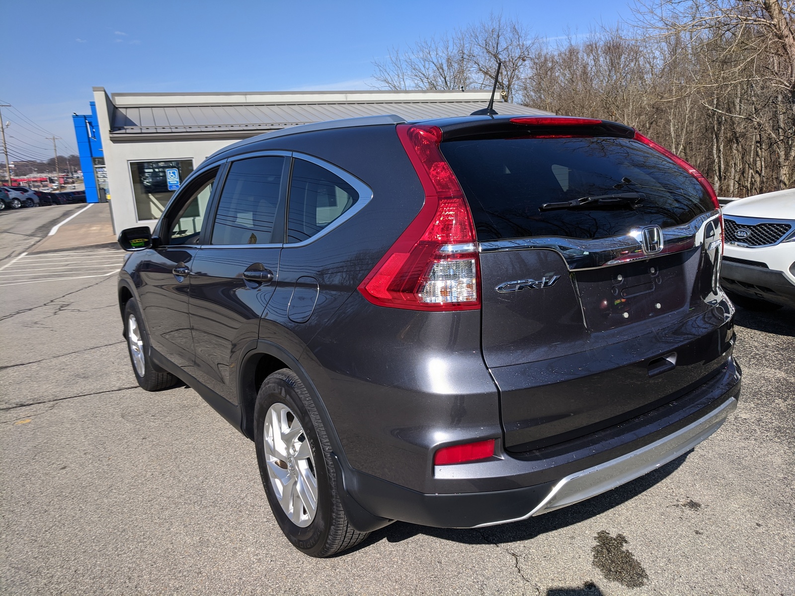 Pre-Owned 2015 Honda CR-V EX-L in Modern Steel Metallic | Greensburg ...