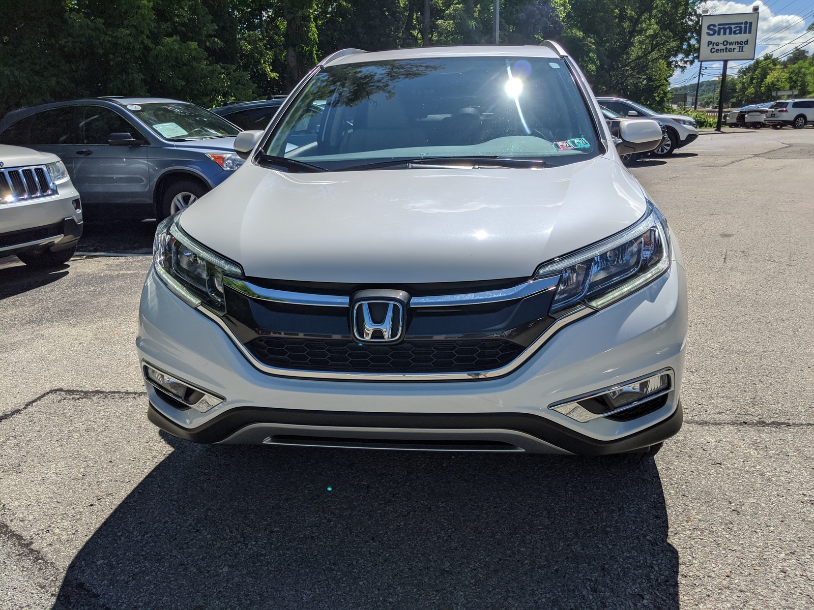 Certified PreOwned 2016 Honda CRV EXL in White Diamond