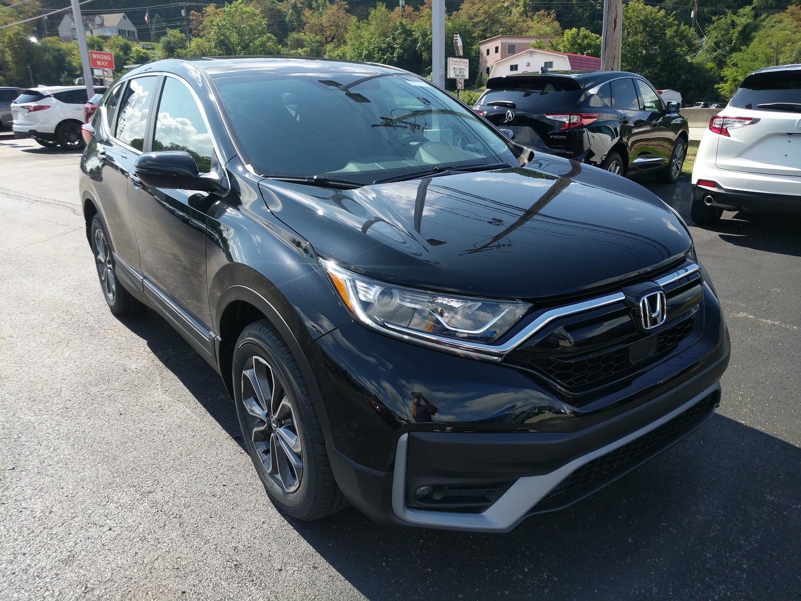 New 2020 Honda CR-V EX in Crystal Black Pearl | Greensburg, PA | #H07968