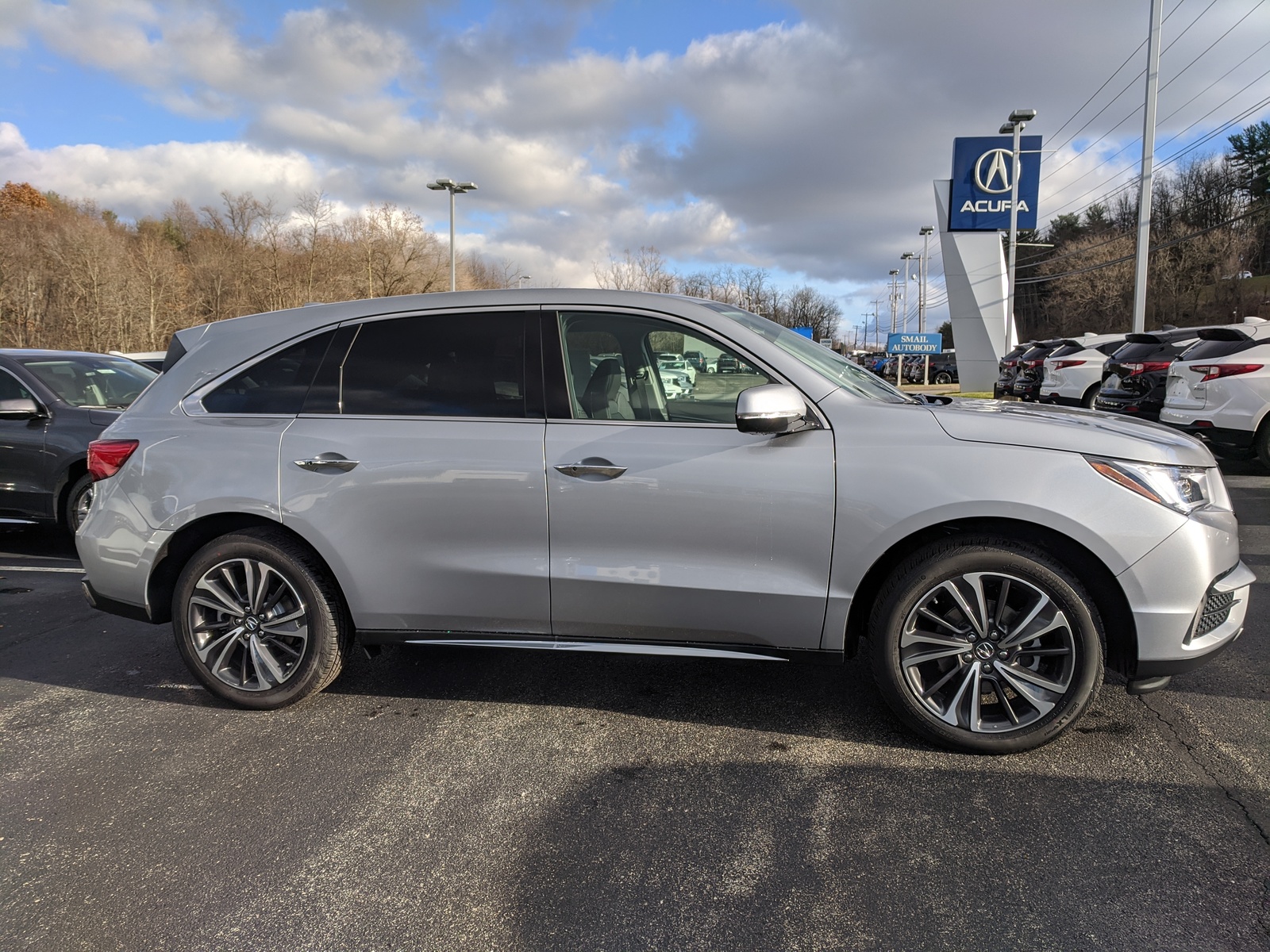 New 2020 Acura MDX w/Technology Pkg in Lunar Silver Metallic ...