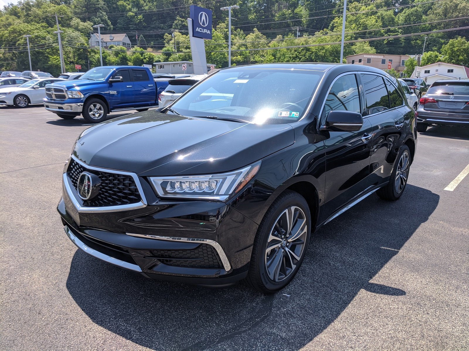 New 2020 Acura MDX w/Technology Pkg in Majestic Black Pearl ...